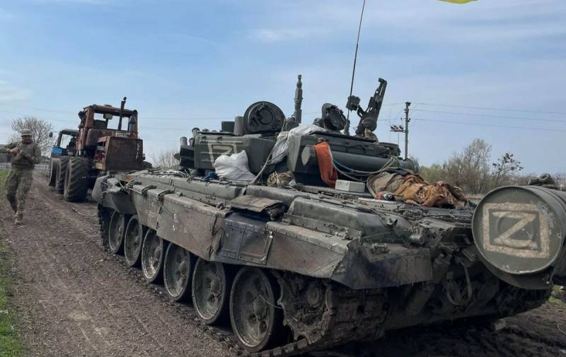 米国のプレス：APUは「数百」のロシアの戦車と歩兵戦闘車を捕獲しましたが、修理に必要なスペアパーツはありません