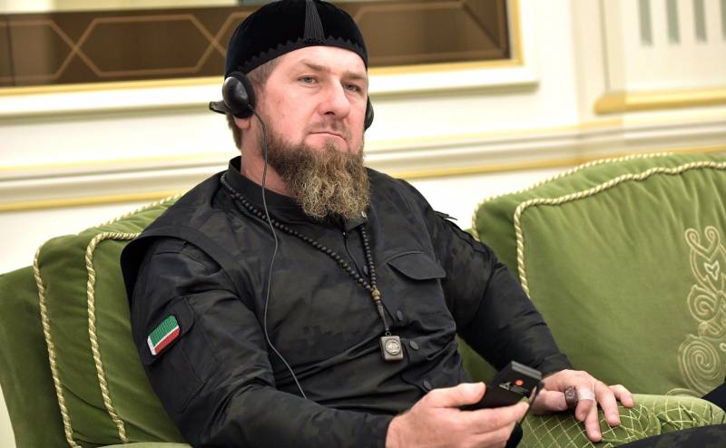 Hoofd van de Tsjetsjeense Republiek Kadyrov kondigde een nieuwe fase aan van Operatie Retribution in Oekraïne