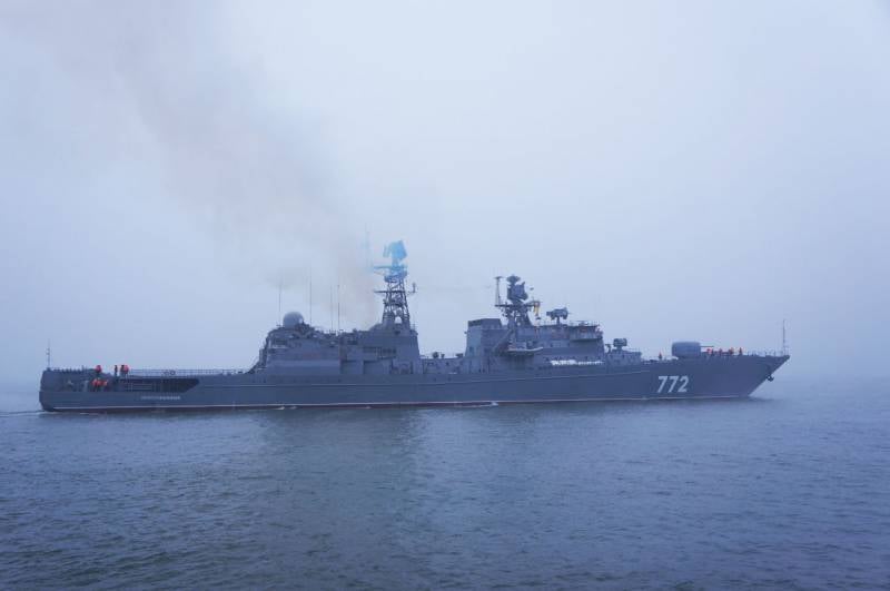 “无畏”号巡逻舰11540完成修后试验