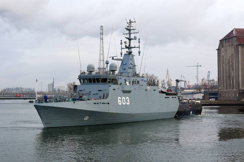 Polonya Donanması, Kormoran tipi üçüncü mayın tarama gemisi projesi 258'i aldı