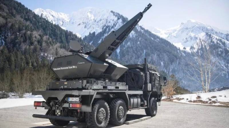 For an unknown customer: the Oerlikon Skynex anti-aircraft system will go into production
