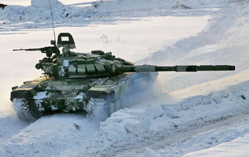 Украинская разведка сообщает о переброске российских танков Т-72 на территорию Белоруссии