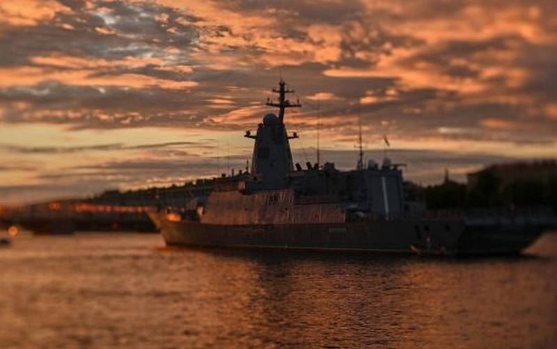 In the Baltic Sea began state tests of the corvette "Mercury" project 20380, built for the Black Sea Fleet