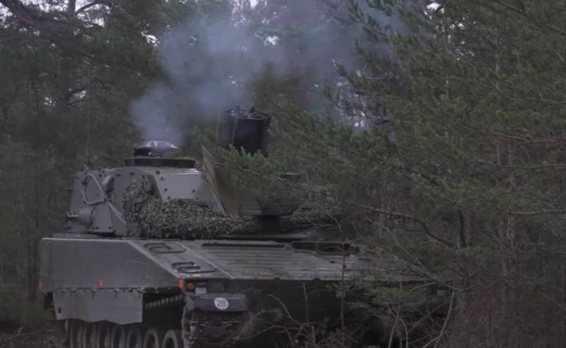The Swedish army began another military exercise to "defend" the island of Gotland