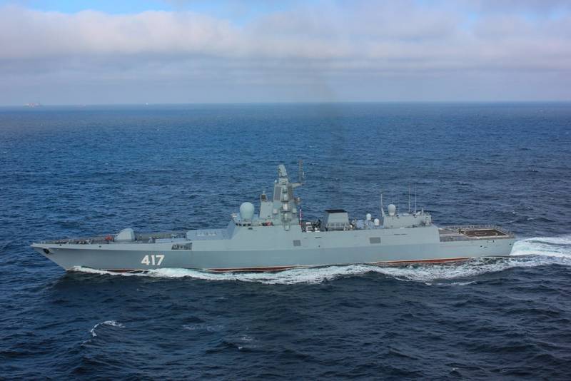De president van Rusland stuurde het admiraal Gorshkov-fregat, gewapend met hypersonische Zircon-raketten, op een lange reis