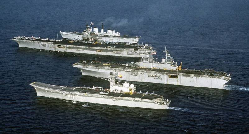 미국, 영국, 프랑스 함대 사령관은 해전 복귀 가능성에 대해 논의했습니다.