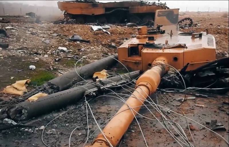 ATGM rusos contra tanques de la OTAN en Ucrania