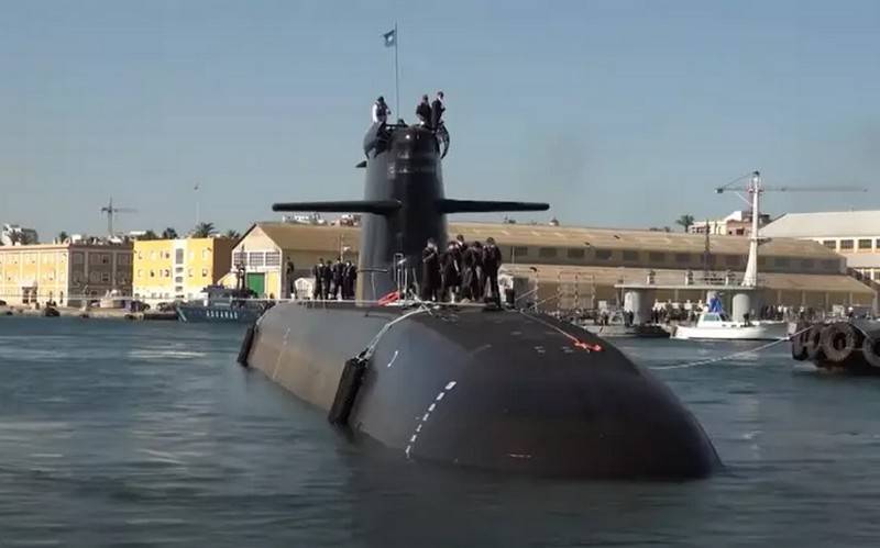 Transfer kapal selam konstruksi jangka panjang non-nuklir Isaac Peral saka proyek S-80 Plus menyang Angkatan Laut Spanyol ditundha maneh