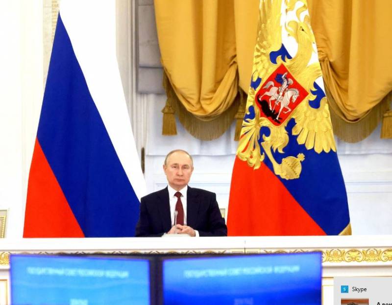 De president van Rusland gaf omvangrijke instructies aan de regering in verband met de speciale operatie