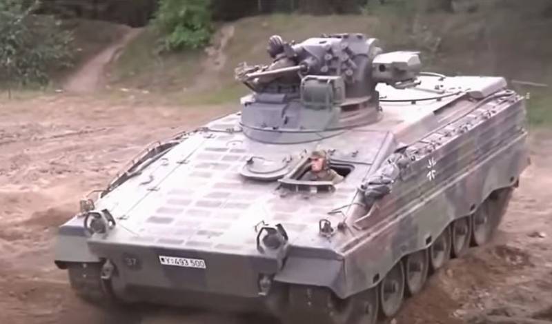 Saksa toimittaa Ukrainalle Kreikan armeijalle tarkoitetun erän BMP Marderia