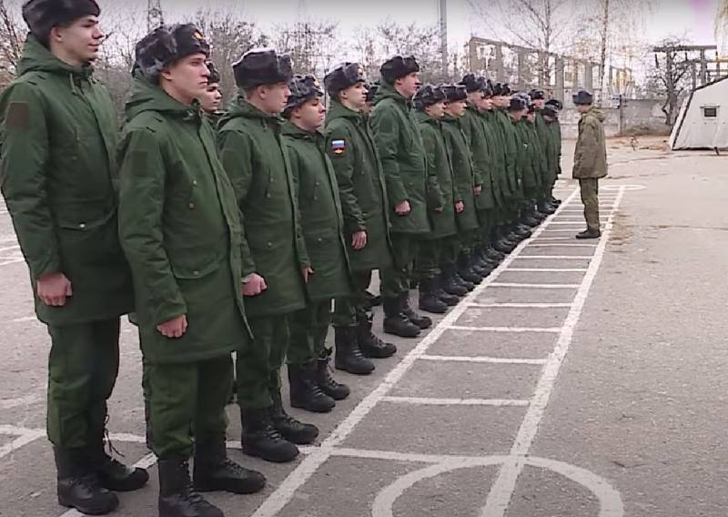 Der Pressesprecher des russischen Präsidenten nannte die Bedingung für die Teilnahme von Wehrpflichtigen an einer Sonderaktion