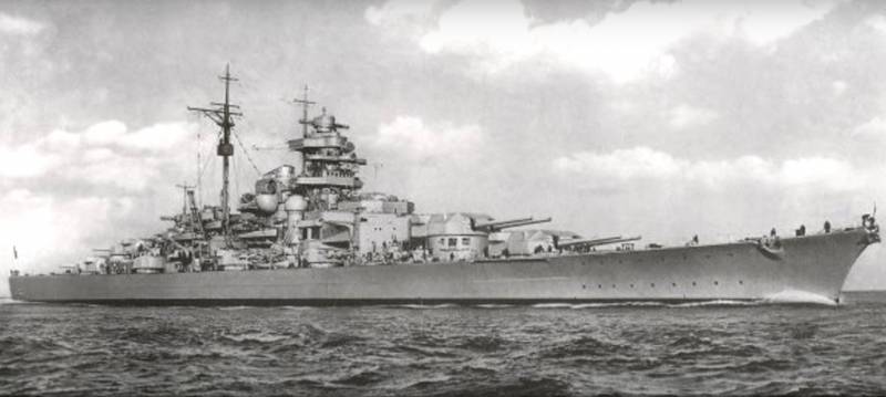 "Hunting" for the battleship "Bismarck": a serious mistake of the British Navy