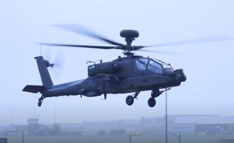 Британское Минобороны опровергло сообщения прессы о планах поставки ударных вертолётов Apache Киеву