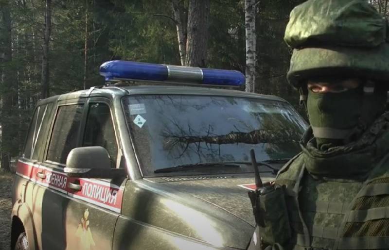 在莫斯科，一名离开特别行动区的下级军士因开小差被捕