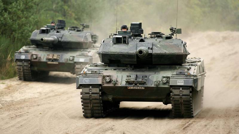 美国国务院公布了近期向乌克兰交付豹2坦克的消息