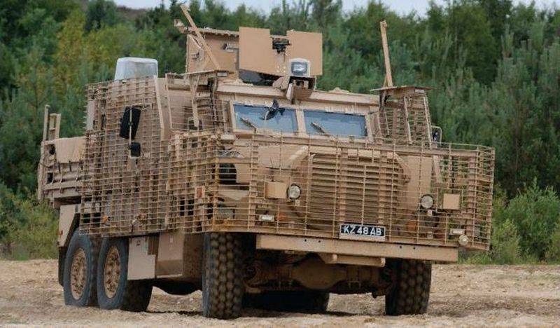英国国防省は、さまざまなタイプの200台の装甲車両のキエフへの配達について報告しました
