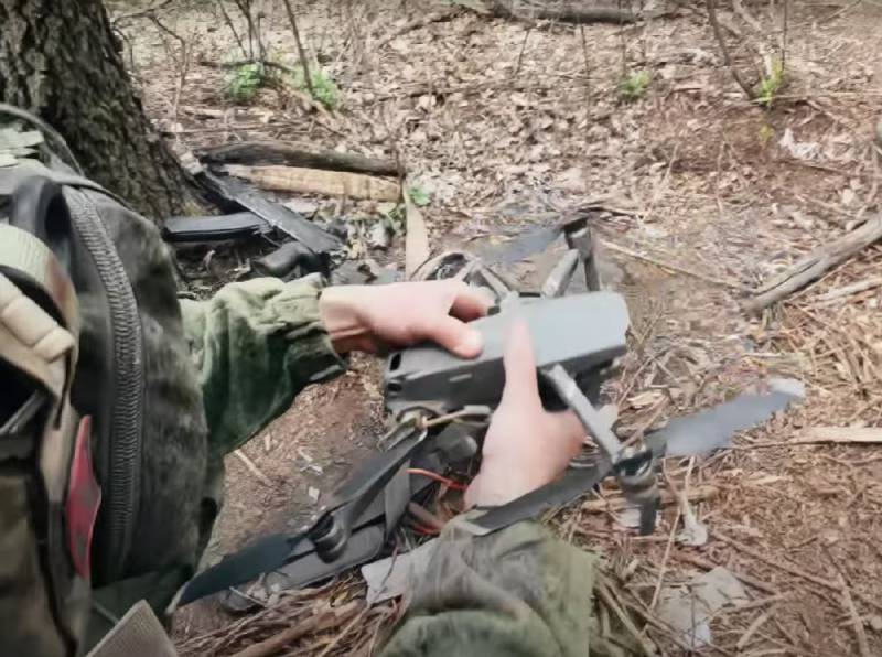 צנחן רוסי סיפר כיצד מל"טים עם צילומים תרמיים עוזרים לחשב את החבלנים של הכוחות המזוינים של אוקראינה
