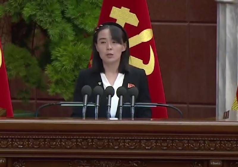 Zuster van de leider van de DVK: "Noord-Korea zal in dezelfde loopgraaf zitten met het leger en het volk van Rusland"