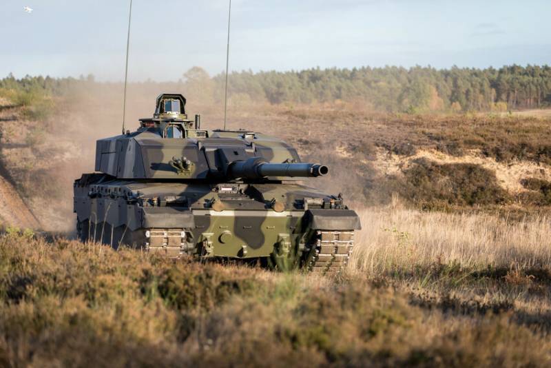 Los petroleros ucranianos llegaron al Reino Unido para prepararse para la operación de los tanques Challenger 2