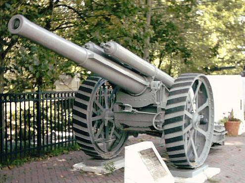 توپخانه سنگین امپراتوری بریتانیا در جنگ جهانی اول