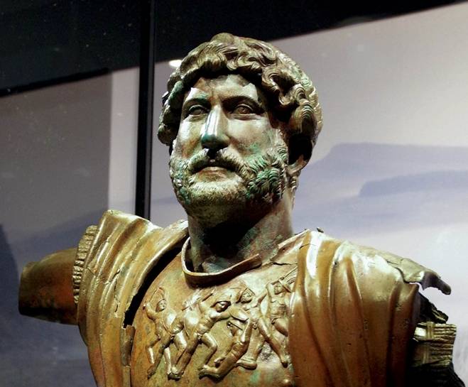 Hellenophile Hadrian, third "good emperor" of the Antonine dynasty