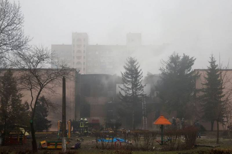 Het ministerie van Binnenlandse Zaken van Oekraïne beschouwt sabotage als een van de versies van de val van de helikopter van de State Emergency Service in Brovary