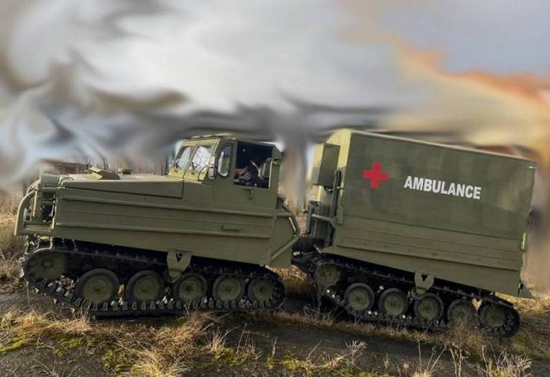 L'Ukraine a reçu des convoyeurs à deux maillons Bandvagn 202