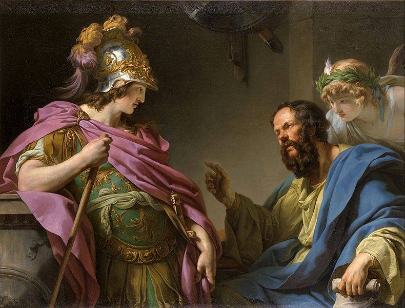 Alcibiades - bratanek Peryklesa i uczeń Sokratesa