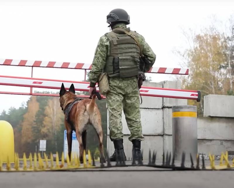 De grenswacht van Wit-Rusland beschuldigde de Oekraïense veiligheidstroepen van voortdurende provocaties aan de grens