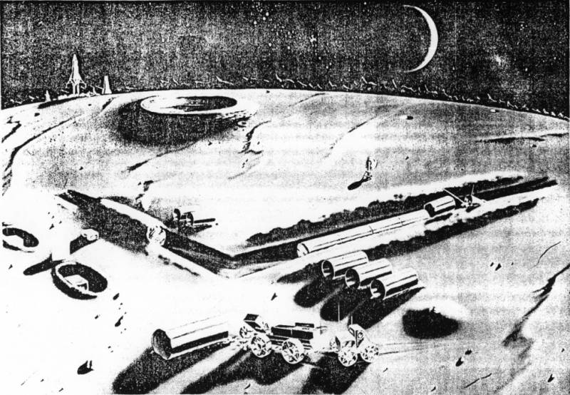 The Horizon Moon Base was supposed to host the military in 1965