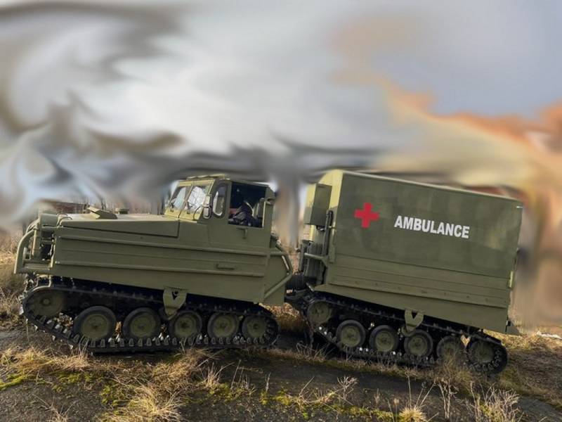 Het Oekraïense leger ontving de Zweedse terreinwagens Bandvagn 202