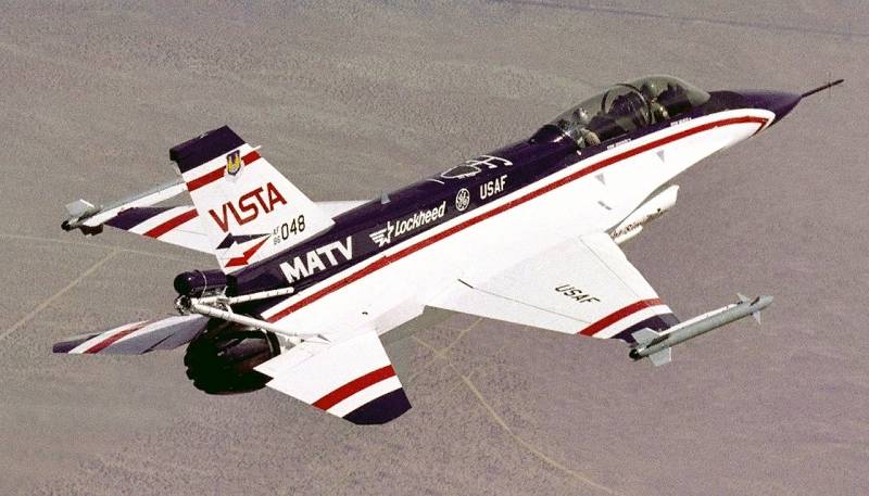 The US Air Force conducted flight tests of the F-16 using the VISTA artificial intelligence system