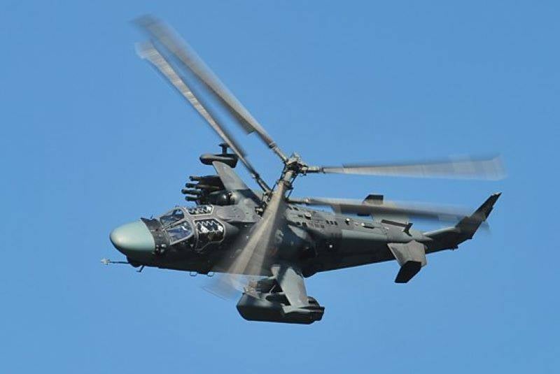В Минобороны России показали кадры боевой работы ударных вертолётов