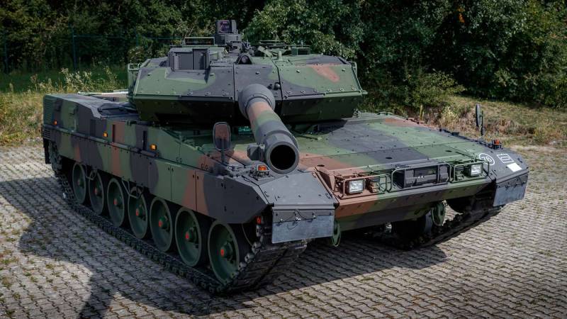 독일어 버전: 독일은 작년에 Leopard 2A5 탱크를 우크라이나로 이전하는 옵션을 마련했습니다.