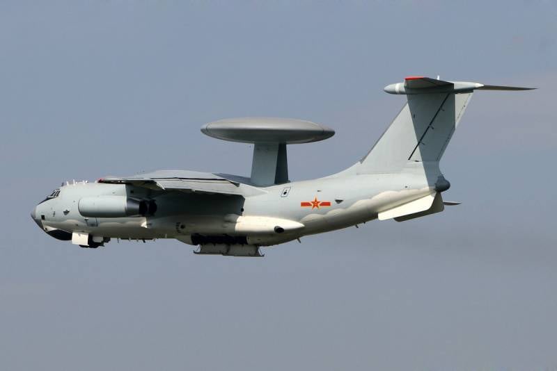 The first serial Chinese AWACS aircraft