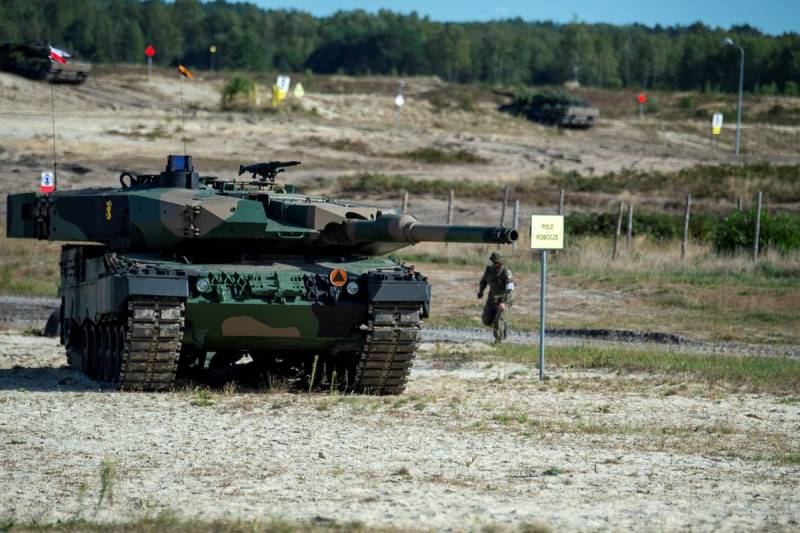 アメリカのマスコミ: ワルシャワはドイツ製のレオパルト戦車をキエフに移すことができる