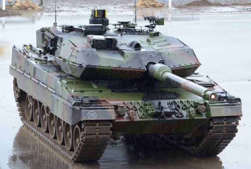 מפלגת השלטון בגרמניה הודיעה על אספקה ​​קרובה של 80 טנקי Leopard 2A6 לאוקראינה