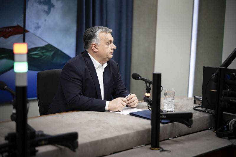 Primeiro Ministro da Hungria: Apoiando a Ucrânia, os países ocidentais não estavam do lado do vencedor