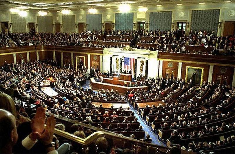 The House of Representatives of the US Congress failed on the third attempt to elect a new speaker
