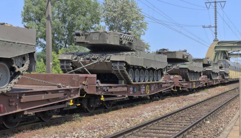 Глава МИД Украины Кулеба анонсировал получение Украиной до 140 танков в рамках первой волны поставок