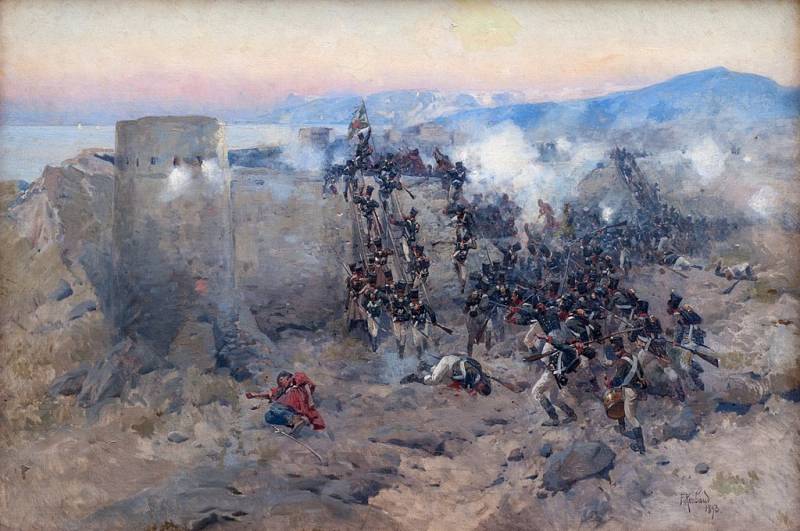 "We must either take the fortress, or all die." The brutal assault on Lankaran