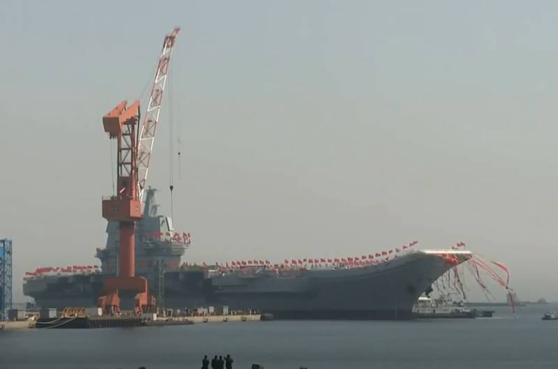 Kiinan laivastossa: Shandongin lentotukialuksen johtama AUG osoitti valmiutta suorittaa taistelutehtäviä pitkän matkan kampanjoissa