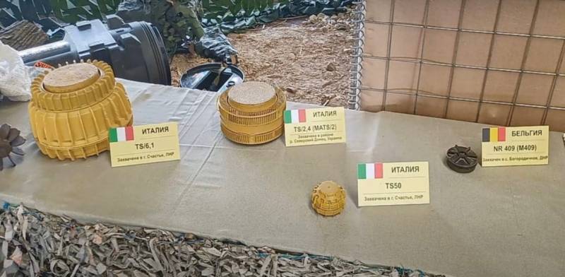 The head of the Italian Ministry of Defense said that the anti-personnel mines defused by the Russian Armed Forces in Ukraine allegedly “simply look like Italian ones”