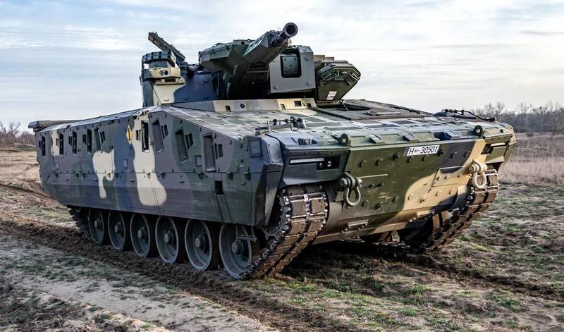 A preocupação alemã Rheinmetall lançou a produção dos mais recentes veículos de combate de infantaria KF41 Lynx na Hungria