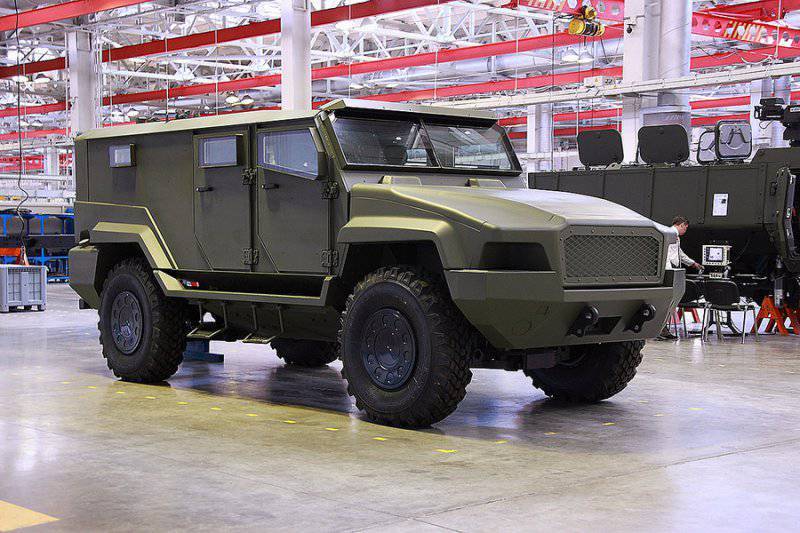 The new version of the fully imported armored car "Typhoon-K53949" was named "Phoenix"