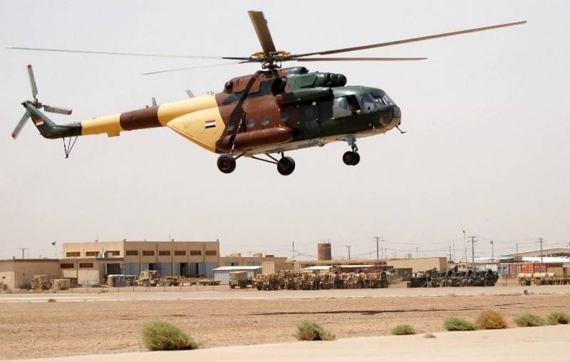 러시아산 이라크 헬리콥터에 대한 뉴스 뒤에 무엇이 있습니까?