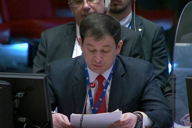 Zastępca przedstawiciela Polyansky przedstawił Radzie Bezpieczeństwa ONZ fakty dotyczące próśb krewnych ukraińskich więźniów o niewłączanie ich list do wymiany