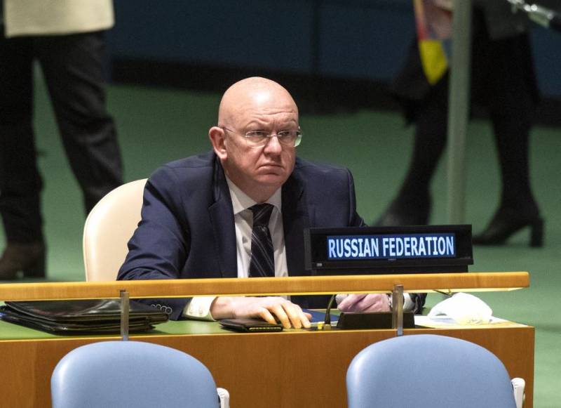 De permanente vertegenwoordiger van Rusland bij de VN noemde een van de belangrijkste voorwaarden voor de regeling van het conflict in Oekraïne