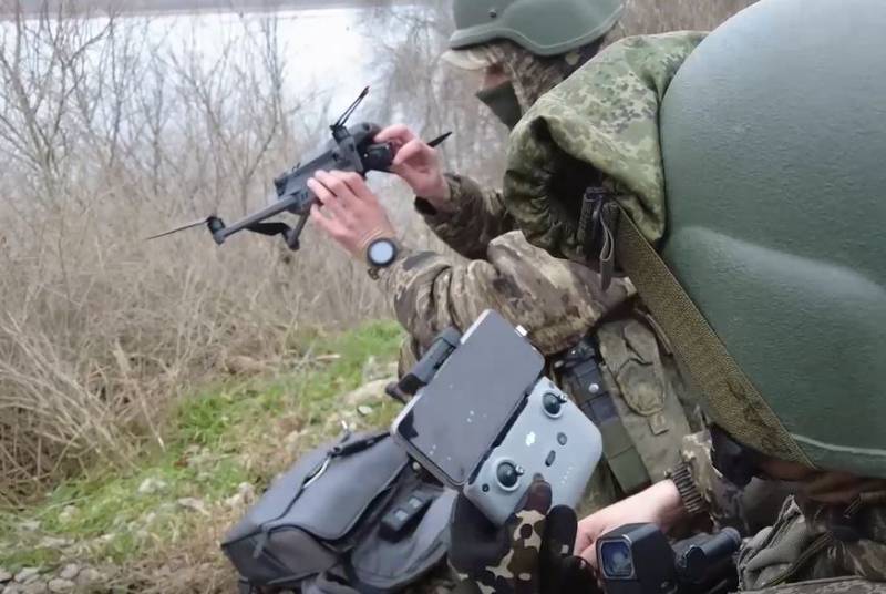 Na direção de Kherson, uma tentativa do DRG ucraniano de pousar na margem esquerda do Dnieper foi frustrada