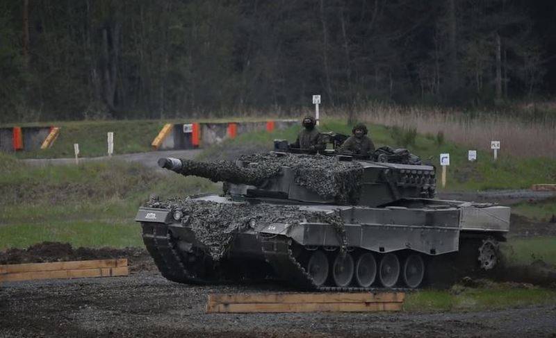 Österrike vägrade att träna den ukrainska militären för att kontrollera tyska stridsvagnar Leopard 2A4